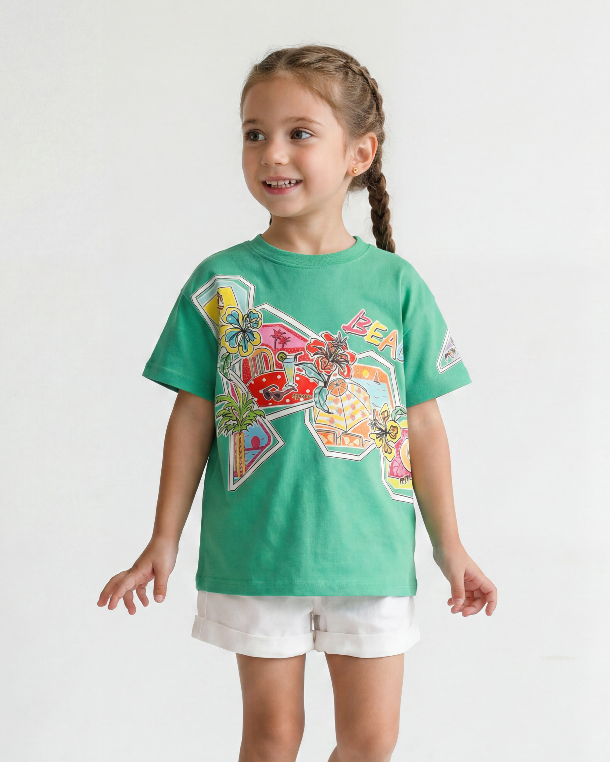 BEACH|半袖Tシャツ(NT-002)