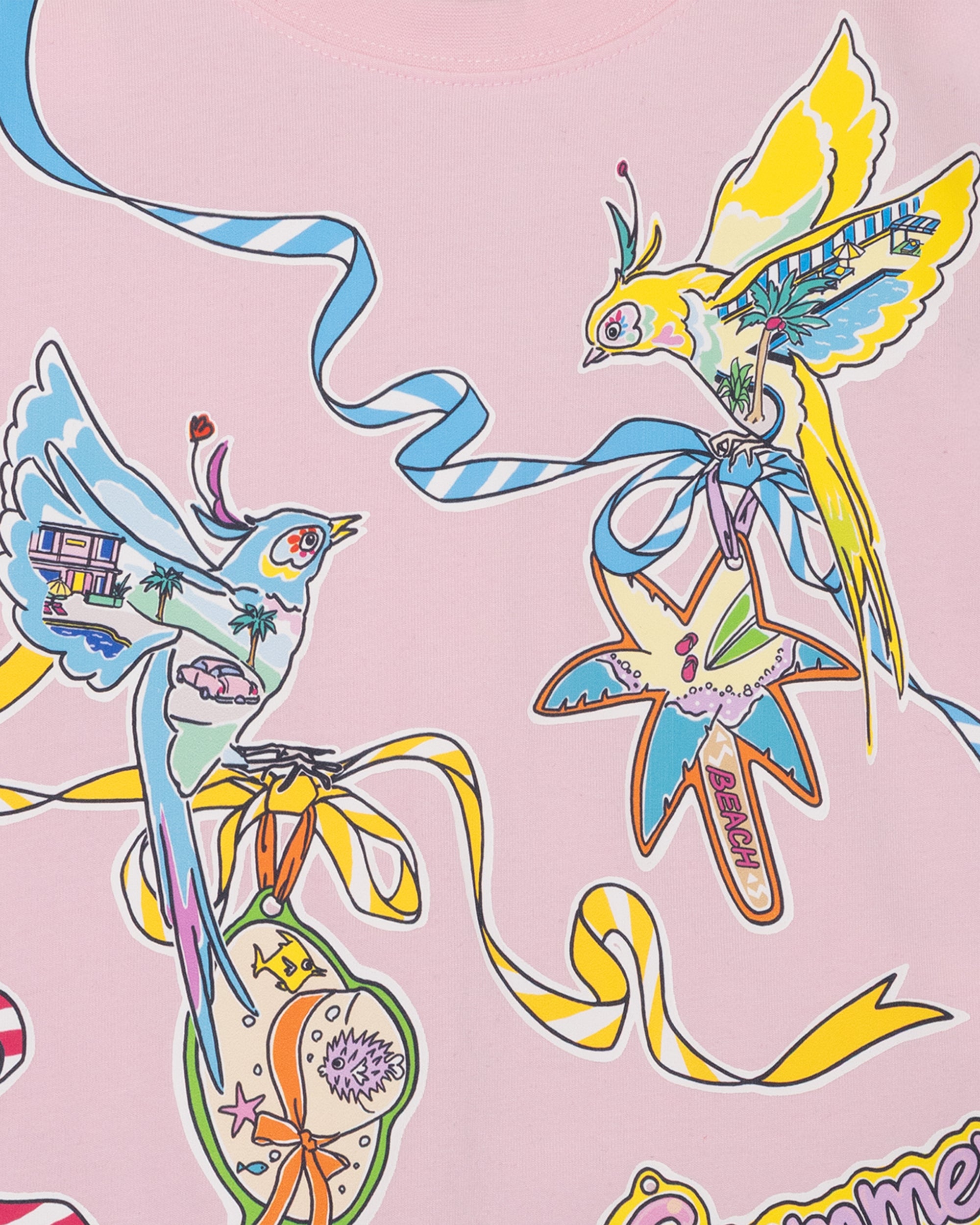 SUMMER BIRDS｜半袖Tシャツ（NT-001）